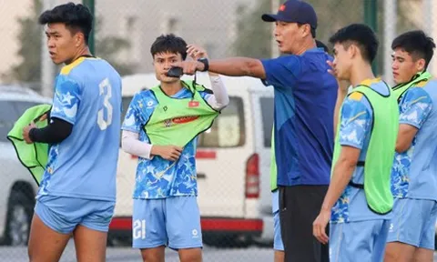 U23 Việt Nam rèn kỹ năng pressing