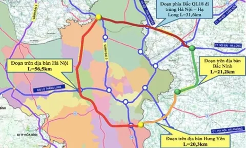Chỉ đạo mới của Hà Nội đối với tuyến đường hơn 85.000 tỷ đồng đi qua 3 tỉnh, thành phía Bắc