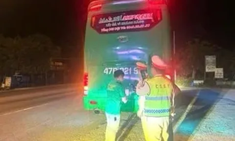 Đợt cao điểm, Đà Nẵng phát hiện 6 tài xế xe khách sử dụng ma túy và rượu bia
