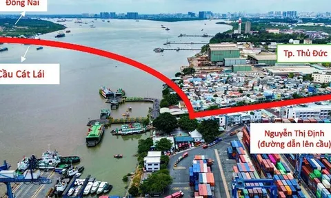 Người dân Đồng Nai, TP.HCM đón tin vui: Sắp triển khai cây cầu Cát Lái 17.700 tỷ đồng, dài hơn 11 km