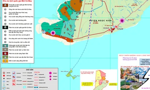 Hé lộ trục kinh tế – đô thị ven biển Cà Mau đến 2045