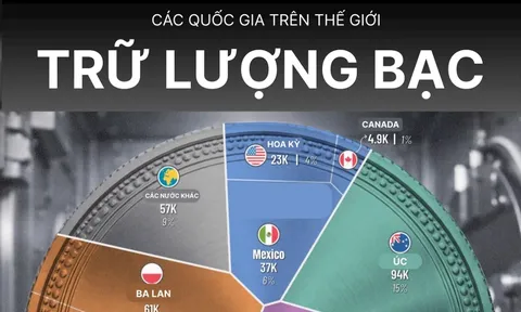 Giá bạc 'lên đồng', ai đang nắm trong tay kho bạc lớn nhất hành tinh?