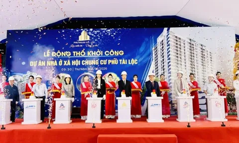 Người dân Gia Lai có thêm cơ hội an cư với gần 300 căn nhà ở xã hội vừa khởi công