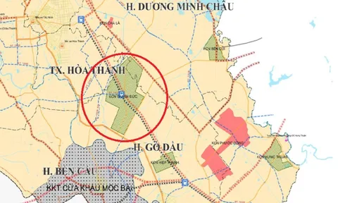 SAU SÁP NHẬP, Tây Ninh quy hoạch khu đô thị công nghiệp 5.200 ha