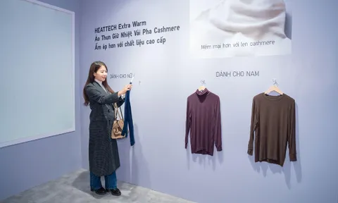 UNIQLO: Giới thiệu dòng áo giữ nhiệt HEATTECH pha cashmere cao cấp và áo khoác chần bông PUFFTECH với nhiều cải tiến mới