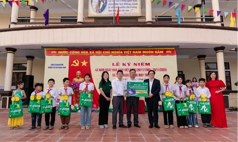 Học sinh vùng khó khăn được Nestlé tài trợ phòng máy tính hiện đại