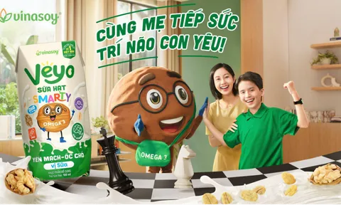 Vinasoy đưa dinh dưỡng thực vật đến gần hơn với trẻ em Việt bằng sản phẩm sữa hạt chuyên biệt