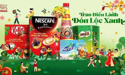 Cùng Nestlé Việt Nam “Trao điều lành, Đón lộc xanh” trong mùa Tết Nhâm dần 2022