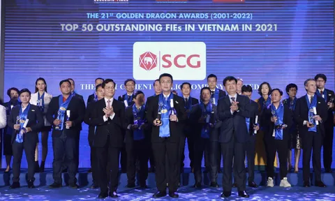 SCG được vinh danh trong top 50 doanh nghiệp FDI tiêu biểu tại Lễ trao giải Rồng Vàng lần thứ 21
