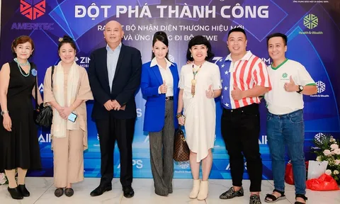 CTCP AMERITEC thay đổi logo mới và ra mắt app đi bộ HEWE