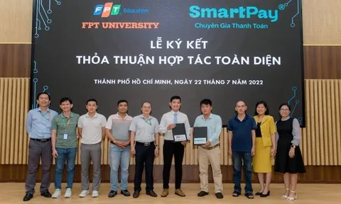 Đại học FPT và SmartPay ký kết hợp tác đào tạo nguồn nhân lực chất lượng cao