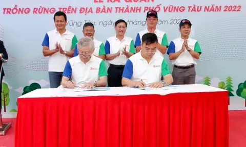 Trồng 400 cây xanh, hướng tới mục tiêu trở thành đô thị xanh tại Vũng Tàu