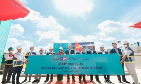 Hạ tầng Bình Dương hoàn thiện, 1000 căn hộ cao cấp The Emerald Golf View sẳn sàng cuối năm 2022