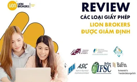 Các loại giấy phép của sàn giao dịch Lion Brokers