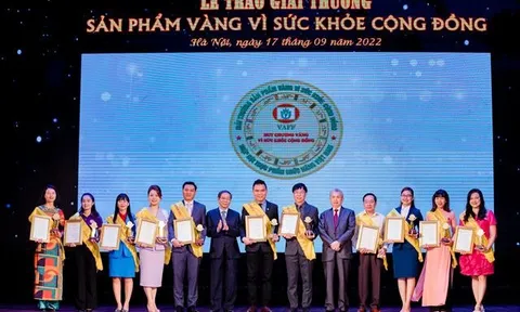 Herbalife Việt Nam nhận giải thưởng “Sản phẩm Vàng vì sức khỏe cộng đồng năm 2022”