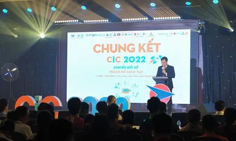 Chung kết Cuộc thi ý tưởng khởi nghiệp CiC 2022 “Chuyển đổi số - Thách đố sáng tạo”