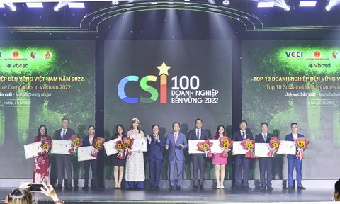 HEINEKEN Việt Nam được vinh danh TOP 2 tại Lễ trao giải CSI 2022