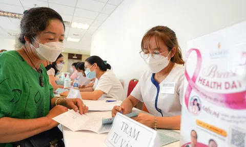 Chiến dịch thường niên do GE HealthCare và Vinmec hợp tác tổ chức giúp nâng cao nhận thức về ung thư vú tại Việt Nam