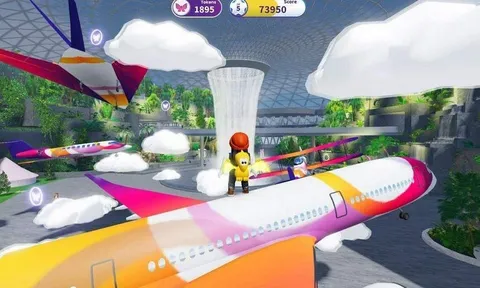 Trải nghiệm sân bay đầu tiên trên thế giới trong vũ trụ ảo Roblox.