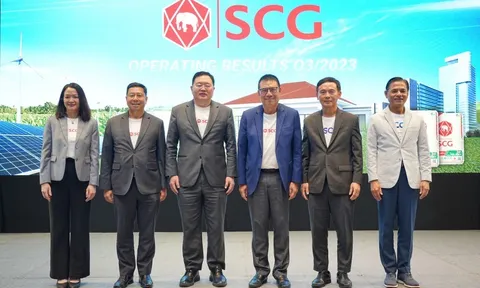 SCG công bố kết quả kinh doanh quý 3/2023 với doanh thu ghi nhận đạt 3,57 tỷ USD.