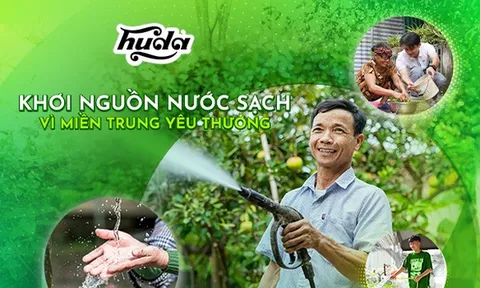 Trải nghiệm ý nghĩa: Cùng Huda khơi nguồn nước sạch, khơi sáng tương lai miền Trung