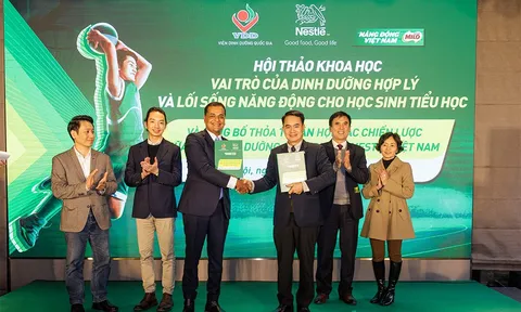 Viện Dinh dưỡng và Nestlé Việt Nam hợp tác nâng cao nhận thức về vai trò của dinh dưỡng và lối sống năng động