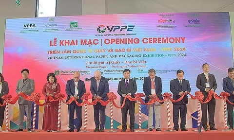 Khai mạc Triển lãm quốc tế giấy và bao bì Việt Nam - VPPE 2024