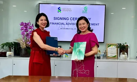 Standard Chartered ký kết hợp tác cung cấp dịch vụ tư vấn tài chính cho dự án hydro xanh Trà Vinh của TGS tại Việt Nam