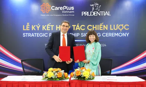 Prudential Việt Nam và CarePlus ký hợp tác chăm sóc sức khỏe khách hàng