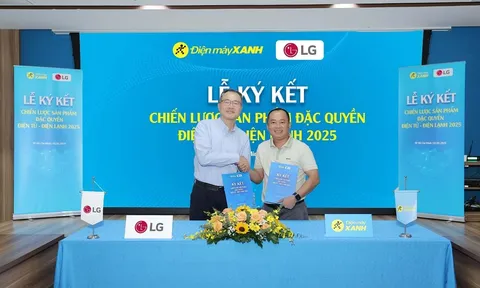 LG và Điện Máy Xanh hợp tác phân phối LG NanoCell AI 2025 kèm gói ưu đãi lên đến 25%