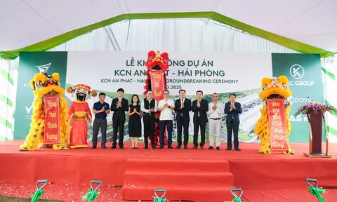 Tập đoàn KCN Việt Nam khởi công KCN An Phát, mở rộng mạng lưới bất động sản công nghiệp miền Bắc