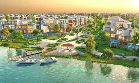 Mô hình biệt thự song lập “Song gia tuyệt tác” tại đô thị đảo Phượng Hoàng hút nhà đầu tư