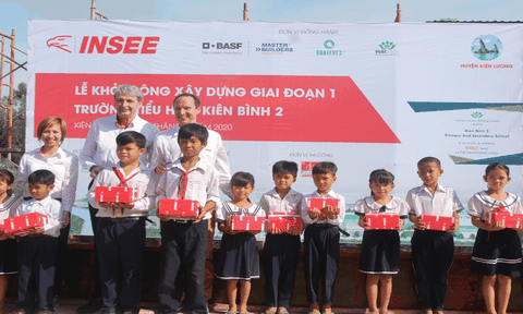 Xi măng INSEE chung tay mang trường mới khang trang đến với hơn 700 em học sinh nghèo