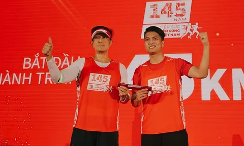 Chương trình chạy tiếp sức “Lên cùng Việt Nam: Hoàn thành “Đường chạy di sản”, tiếp tục “Đường chạy tương lai”