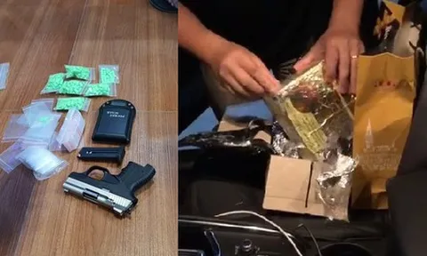 Bắt quả tang 2 đối tượng đang mua bán 1kg ma túy đá