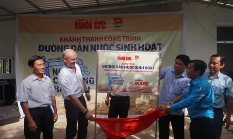 Khánh thành công trình nước sạch cho vùng hạn mặn Kiên Giang