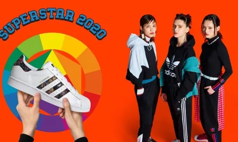 Khi Superstar kết hợp với adicolor: Bùng nổ bữa tiệc màu sắc
