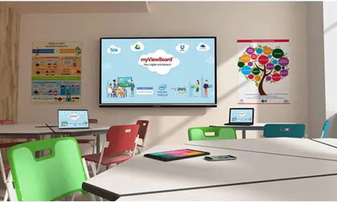 Màn hình tương tác thông minh ViewSonic: Việc dạy và học trở nên dễ dàng và thú vị hơn
