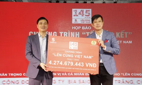 Tổng Liên đoàn Lao động Việt Nam cùng SABECO công bố chương trình “Tết gắn kết”