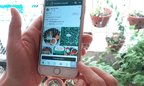 Nở rộ bán hàng trực tuyến ở các chung cư
