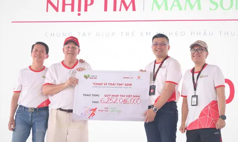 Chương trình “Chạy vì trái tim”  thu hút hơn 15.000 người tham gia 