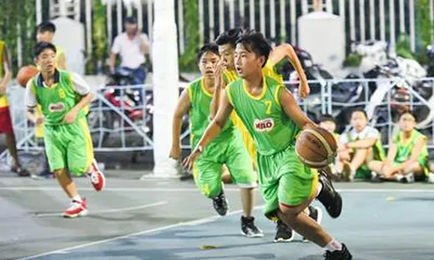 91 đội bóng tranh tài tại Giải bóng rổ Hội khỏe Phù Đổng TP. HCM