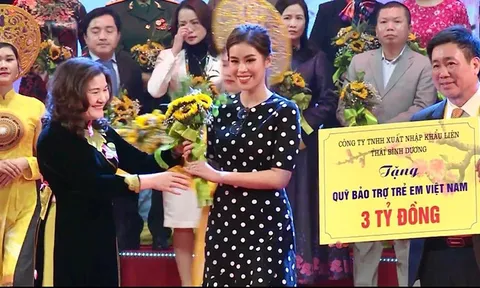 Tiên Nguyễn thiện nguyện "Mùa xuân cho em" 