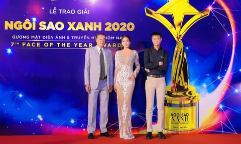 Lý Hương tựa nữ thần trên thảm đỏ nhờ đầm Hoàng Hải