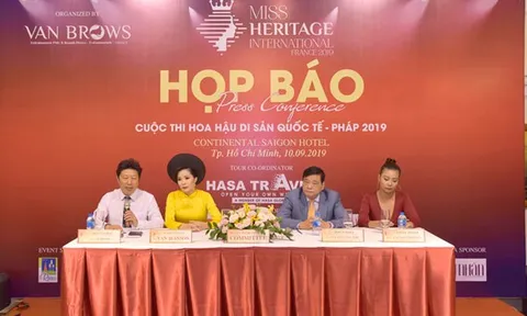 Khởi động cuộc thi Hoa hậu Di sản quốc tế - Pháp 2019