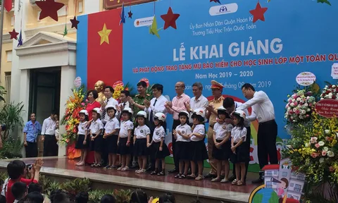 Tỷ lệ đội mũ bảo hiểm ở trẻ em đã đạt 70%