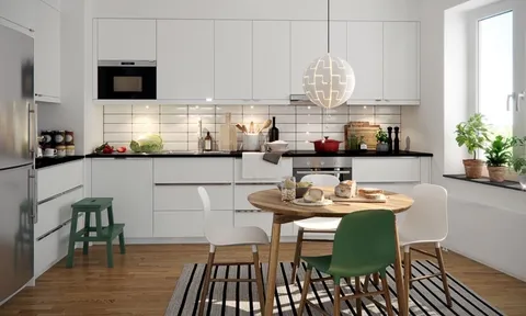 Thiết kế tủ bếp chữ L cho nhà bếp hiện đại