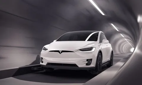 Elon Musk nhá hàng ảnh dựng trạm hyperloop rất ấn tượng tại Las Vegas