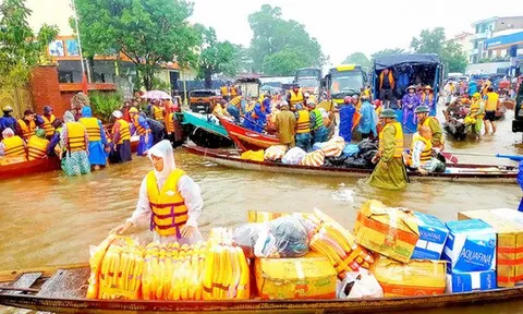 Lũ lụt trở lại miền Trung