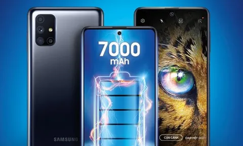 Galaxy M51 pin 7.000mAh giá gần 9,5 triệu đồng